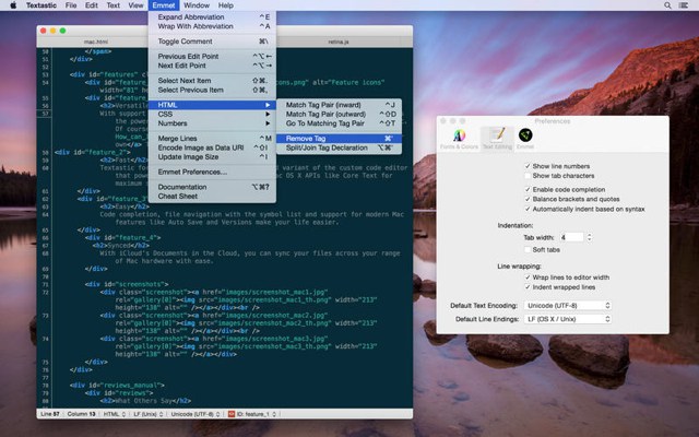 best text editor for mac 2017